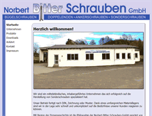 Tablet Screenshot of bitter-schrauben.de